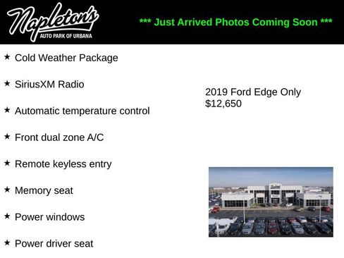 Used 2019 Ford Edge Titanium w/ Cold Weather Package image 1