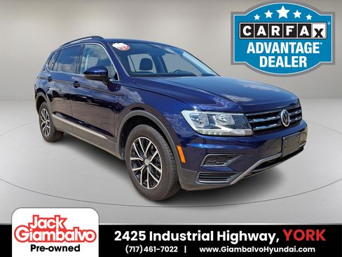 Used 2021 Volkswagen Tiguan SE w/ Panoramic Sunroof Package AWD/4WD image 1
