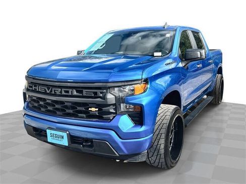 Used 2022 Chevrolet Silverado 1500 Custom w/ LPO, Dark Essentials Package image 1
