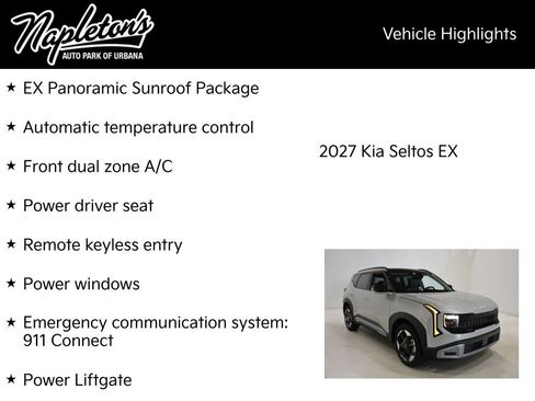 New 2027 Kia Seltos EX FWD image 15