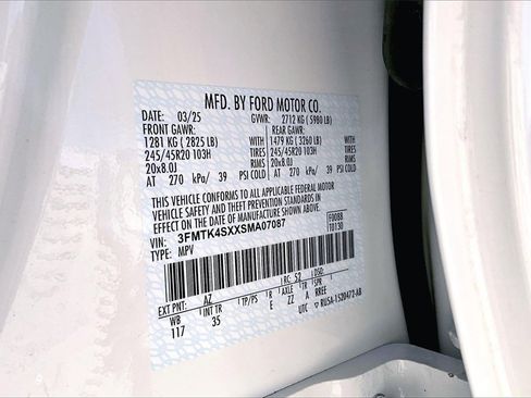 Used 2025 Ford Mustang Mach-E GT w/ Interior Protection Package image 35