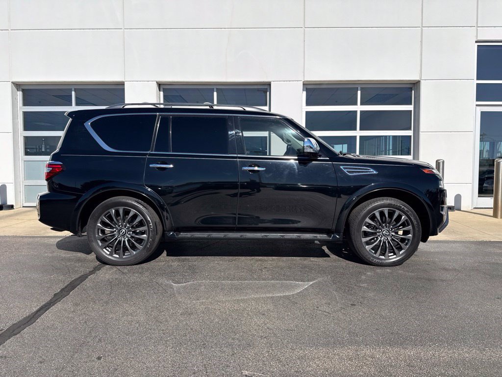 Used 2023 Nissan Armada Platinum w/ Captain's Chairs Package AWD/4WD image 3