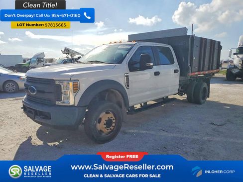 Used 2018 Ford F450 XL w/ Power Equipment Group image 1