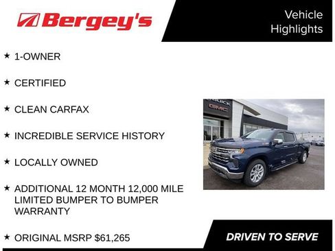 Used 2022 Chevrolet Silverado 1500 LTZ AWD/4WD image 4
