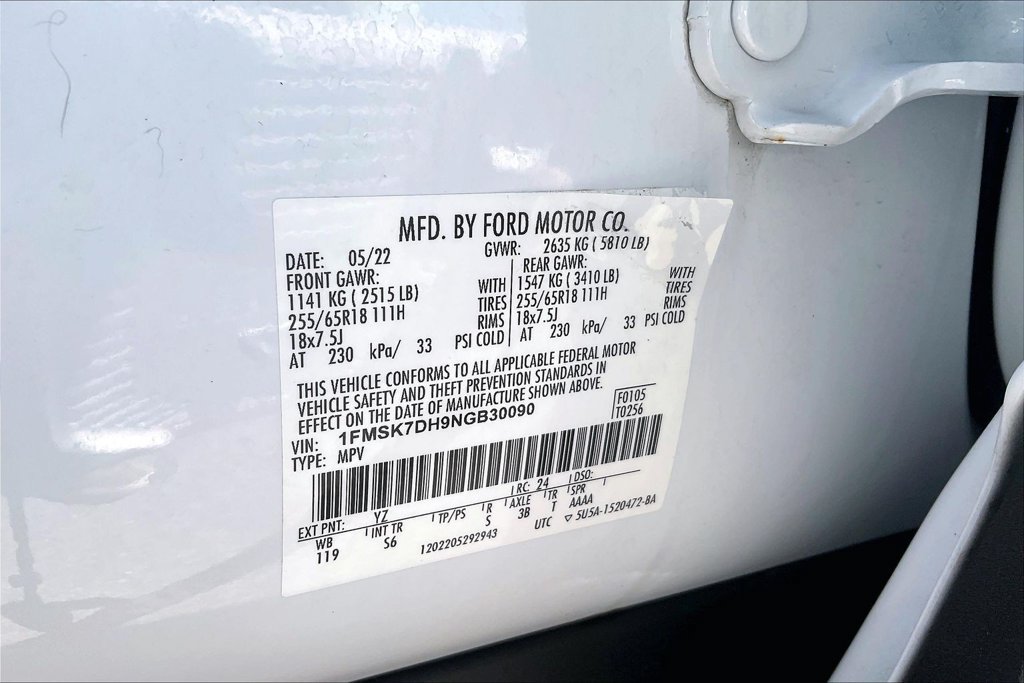 Used 2022 Ford Explorer XLT w/ Equipment Group 202A RWD image 18