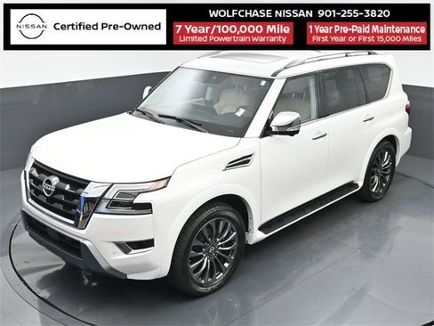 Certified 2024 Nissan Armada Platinum w/ Captain's Chairs Package image 30