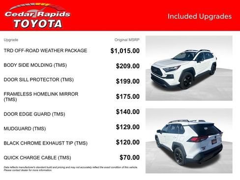 Certified 2022 Toyota RAV4 TRD Off-Road w/ TRD Off-Road Weather Package image 7