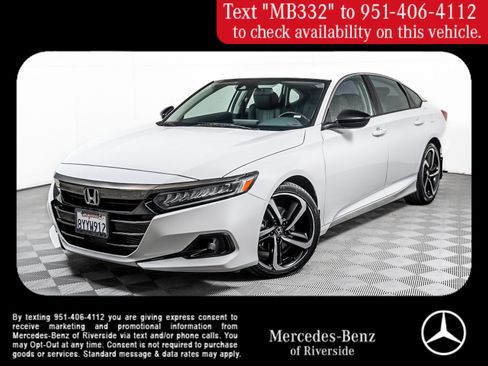 Used 2021 Honda Accord Sport Special Edition image 1