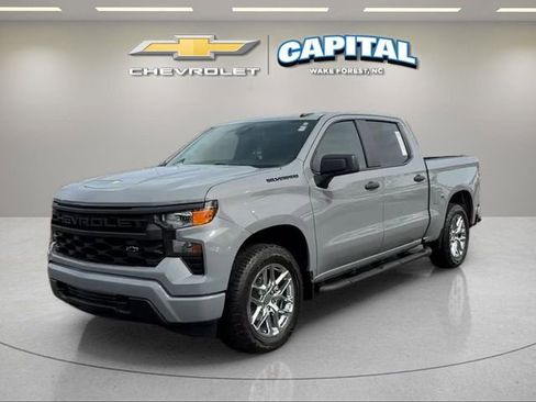 Used 2024 Chevrolet Silverado 1500 Custom w/ Turbomax Blackout Package image 2