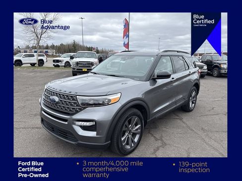 Certified 2022 Ford Explorer XLT w/ XLT Sport Appearance Package AWD/4WD image 1