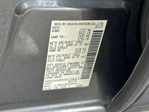 Used 2023 Nissan Frontier SV w/ Midnight Edition Package image 39