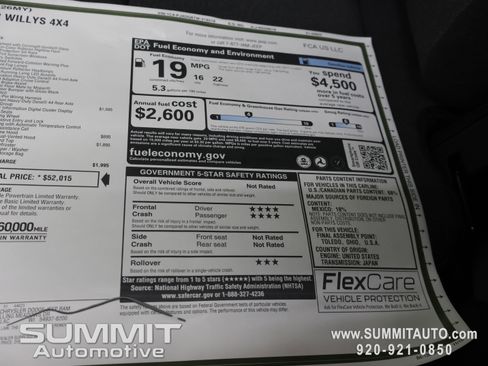 New 2026 Jeep Wrangler Unlimited Sport AWD/4WD image 37