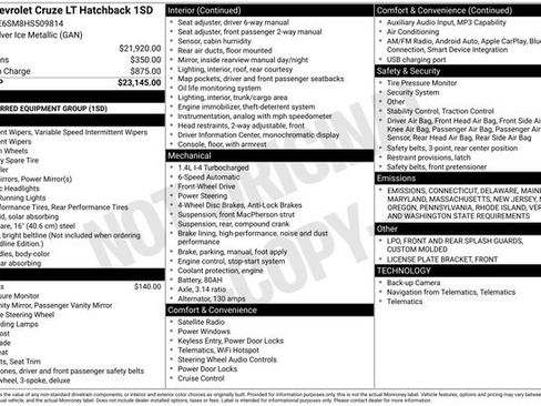 Used 2017 Chevrolet Cruze LT image 10