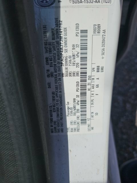 Used 2018 Ford Fiesta S FWD image 21