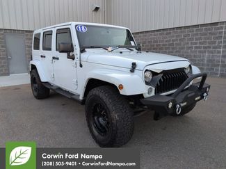 Used 2018 Jeep Wrangler Unlimited Sahara w/ Max Tow Package AWD/4WD 360° Tour