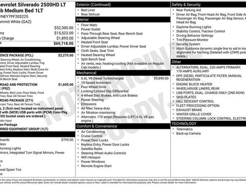 Used 2023 Chevrolet Silverado 2500 LT w/ Convenience Package AWD/4WD image 11