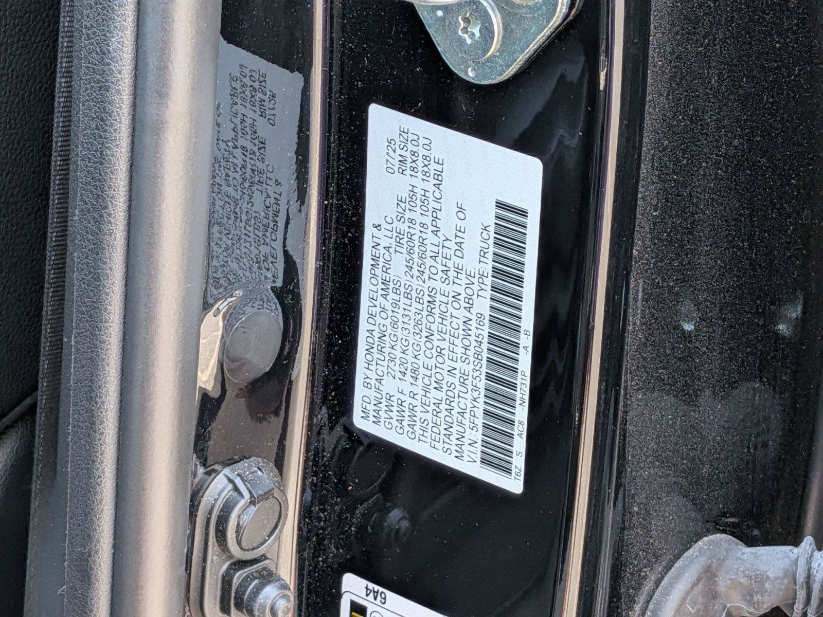 Used 2025 Honda Ridgeline RTL image 39