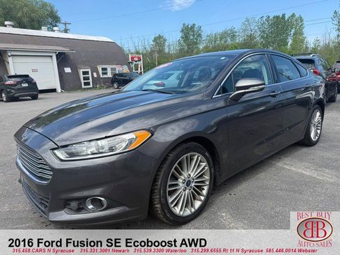 Used 2016 Ford Fusion SE w/ Equipment Group 202A AWD/4WD image 7