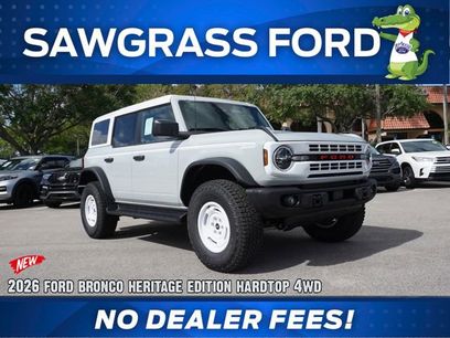 New 2026 Ford Bronco Heritage Edition