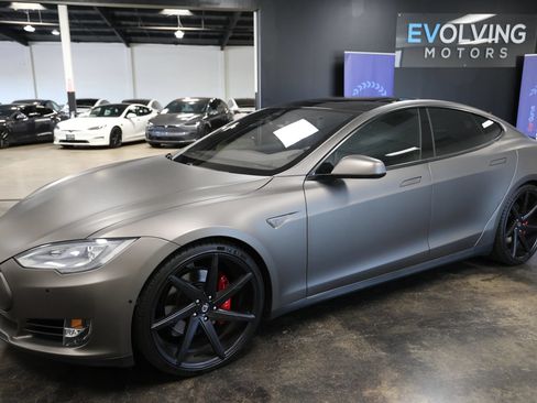 Used 2015 Tesla Model S P85D AWD/4WD image 5