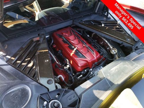 Used 2021 Chevrolet Corvette Stingray Preferred Cpe w/ Body-Color Dual Roof Package RWD image 22