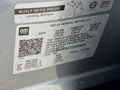 New 2026 Chevrolet Traverse LT w/ Enhanced Driving Package FWD image 21