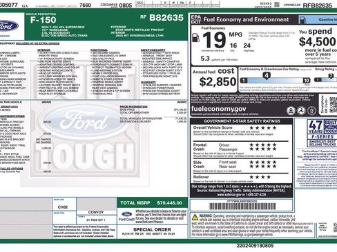 Used 2024 Ford F150 King Ranch w/ FX4 Off-Road Package AWD/4WD image 4