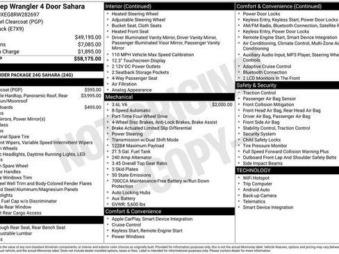 Used 2024 Jeep Wrangler Sahara image 9