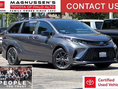 Certified 2025 Toyota Sienna XSE w/ XSE Plus Package AWD/4WD image 1