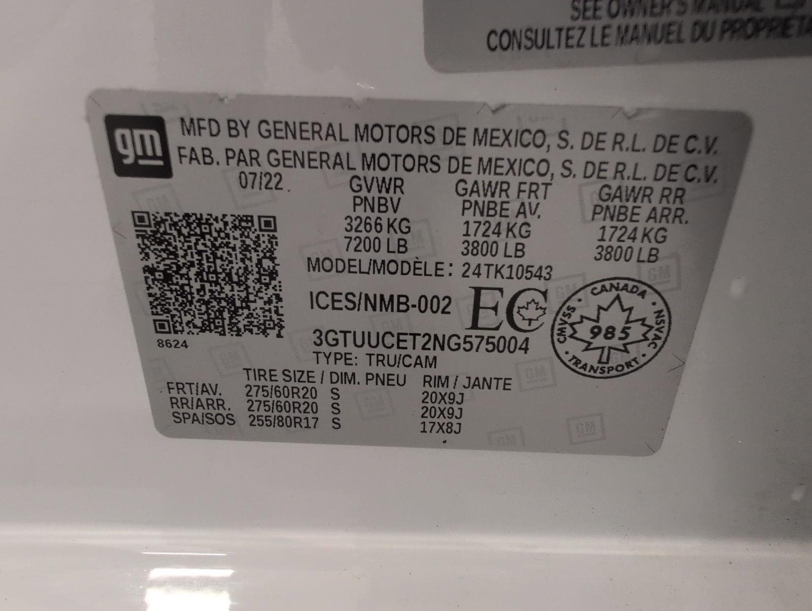 Certified 2022 GMC Sierra 1500 Elevation AWD/4WD image 27