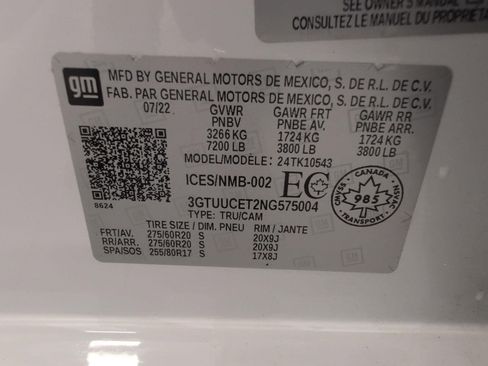 Certified 2022 GMC Sierra 1500 Elevation AWD/4WD image 27