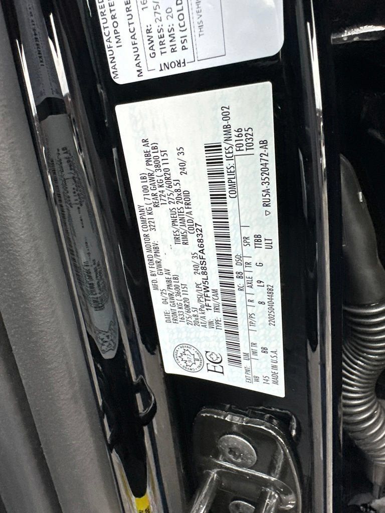 Used 2025 Ford F150 Lariat w/ Equipment Group 502A High AWD/4WD image 16
