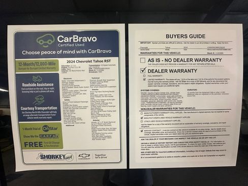 Used 2024 Chevrolet Tahoe RST w/ Luxury Package AWD/4WD image 32