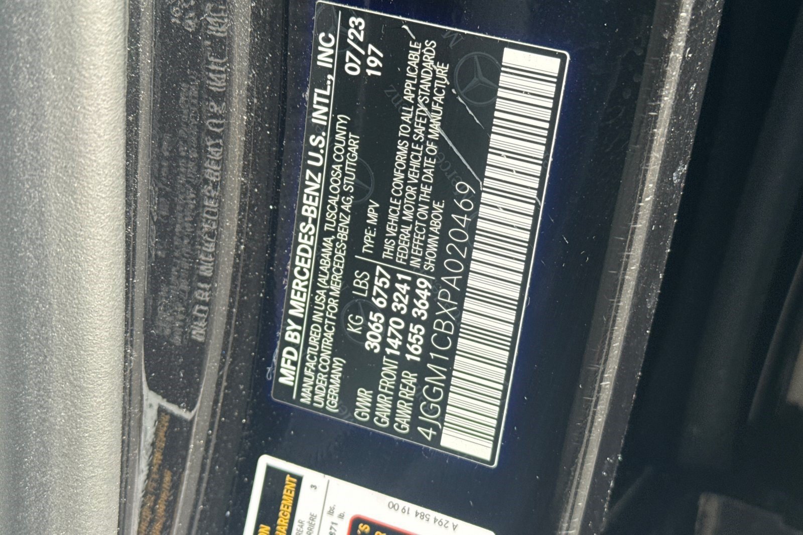 Certified 2023 Mercedes-Benz EQE 350+ 4MATIC SUV image 27