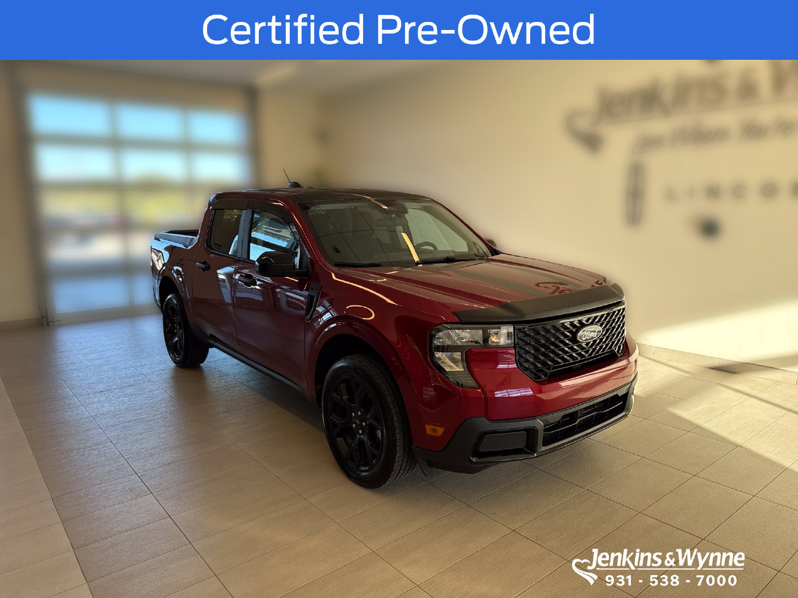 Certified 2025 Ford Maverick XLT w/ Black Appearance Package AWD/4WD image 1