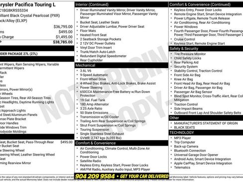 Used 2019 Chrysler Pacifica Touring-L FWD image 35