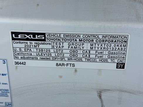 Used 2021 Lexus NX 300 FWD w/ Accessory Package 2 image 20