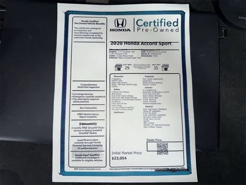 Used 2020 Honda Accord Sport image 13