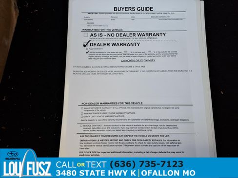 Certified 2026 Subaru Forester Sport w/ Sport Package AWD/4WD image 35