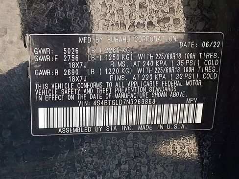 Used 2022 Subaru Outback Onyx Edition XT image 26