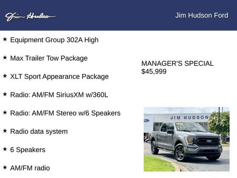 Certified 2023 Ford F150 XLT w/ Equipment Group 302A High AWD/4WD image 12