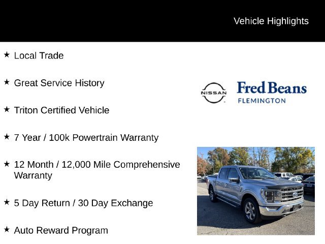 Used 2022 Ford F150 Lariat w/ Equipment Group 502A High AWD/4WD image 5
