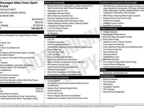 Used 2020 Volkswagen Atlas Cross Sport SEL R-Line image 6