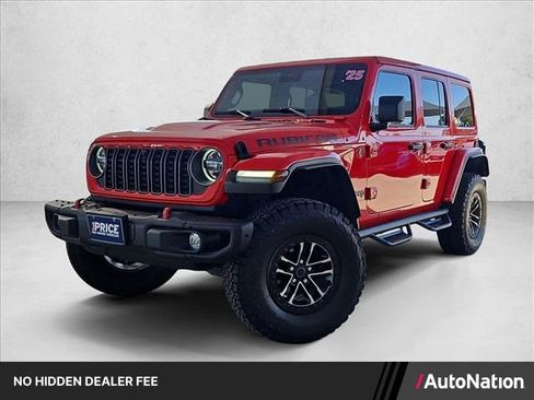 Used 2025 Jeep Wrangler Unlimited Rubicon AWD/4WD image 1