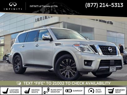 Used 2019 Nissan Armada Platinum w/ Captain's Chairs Package