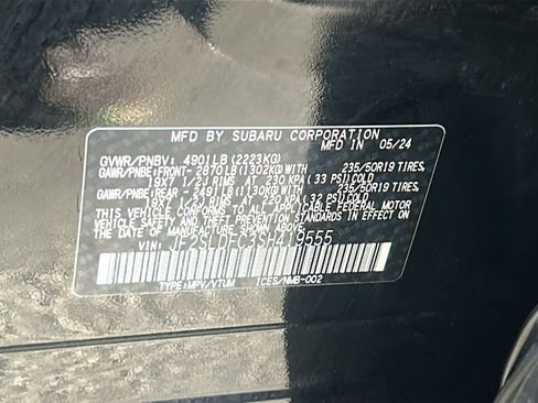 Certified 2025 Subaru Forester Sport AWD/4WD image 31