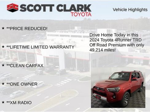Used 2024 Toyota 4Runner TRD Off-Road Premium image 12