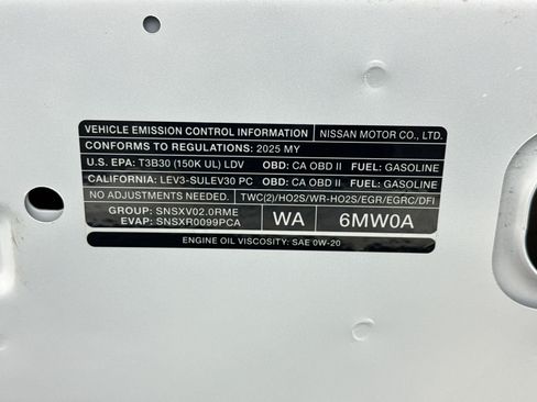 Used 2025 Nissan Sentra S FWD image 19