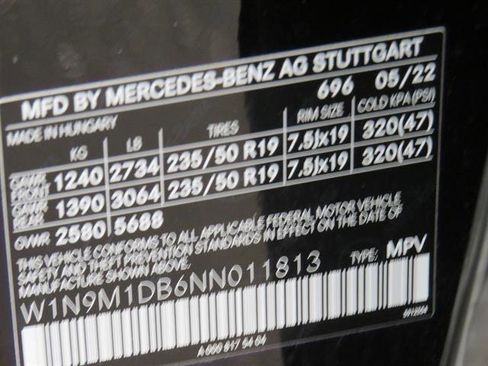 Used 2022 Mercedes-Benz EQB 350 4MATIC image 7