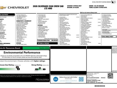 New 2026 Chevrolet Silverado 2500 LTZ w/ LTZ Plus Package